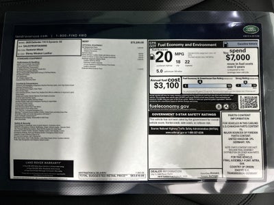2026 Land Rover Defender 110 X-Dynamic SE