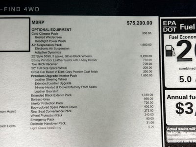 2026 Land Rover Defender 110 X-Dynamic SE