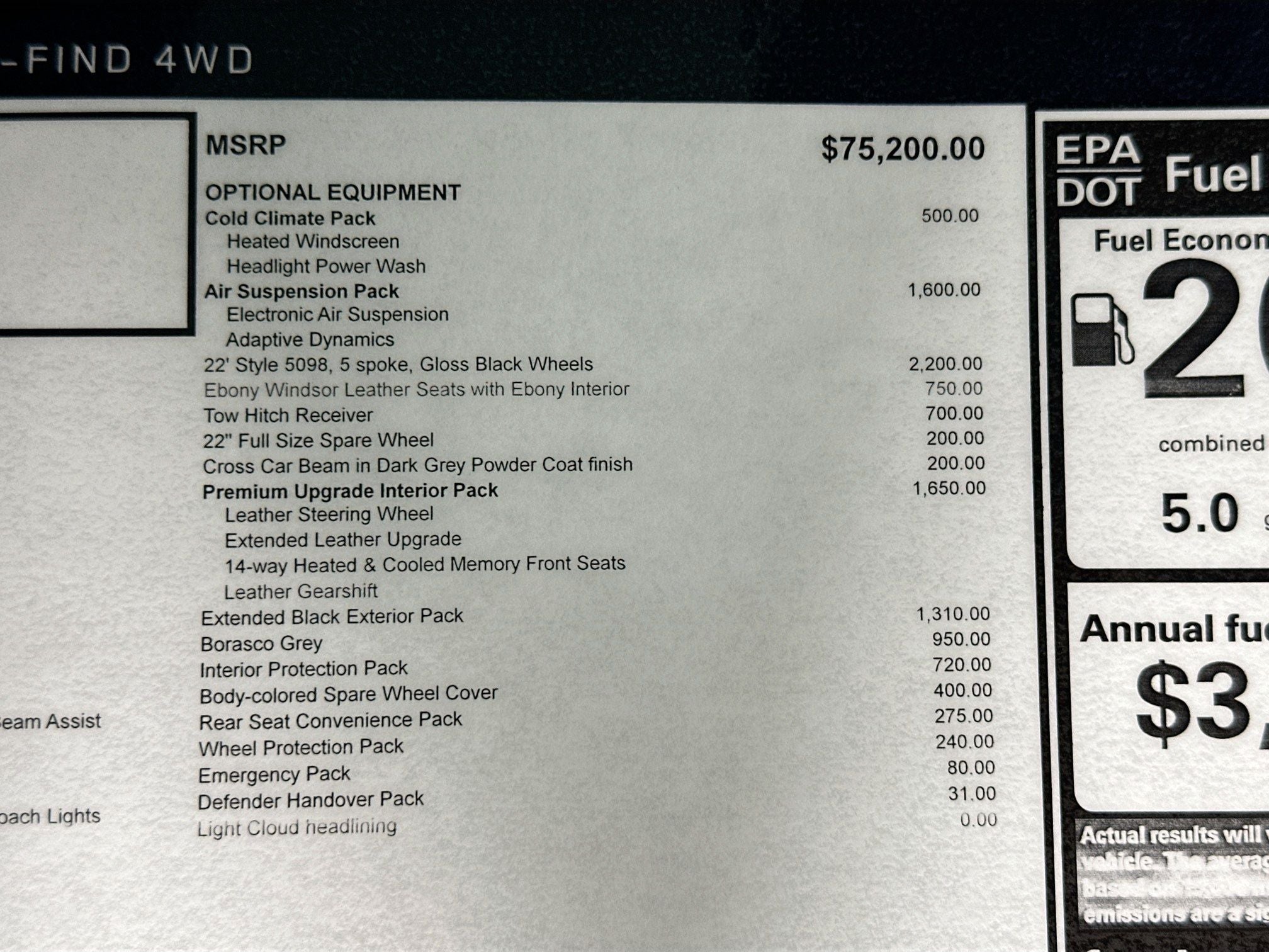 2026 Land Rover Defender 110 X-Dynamic SE