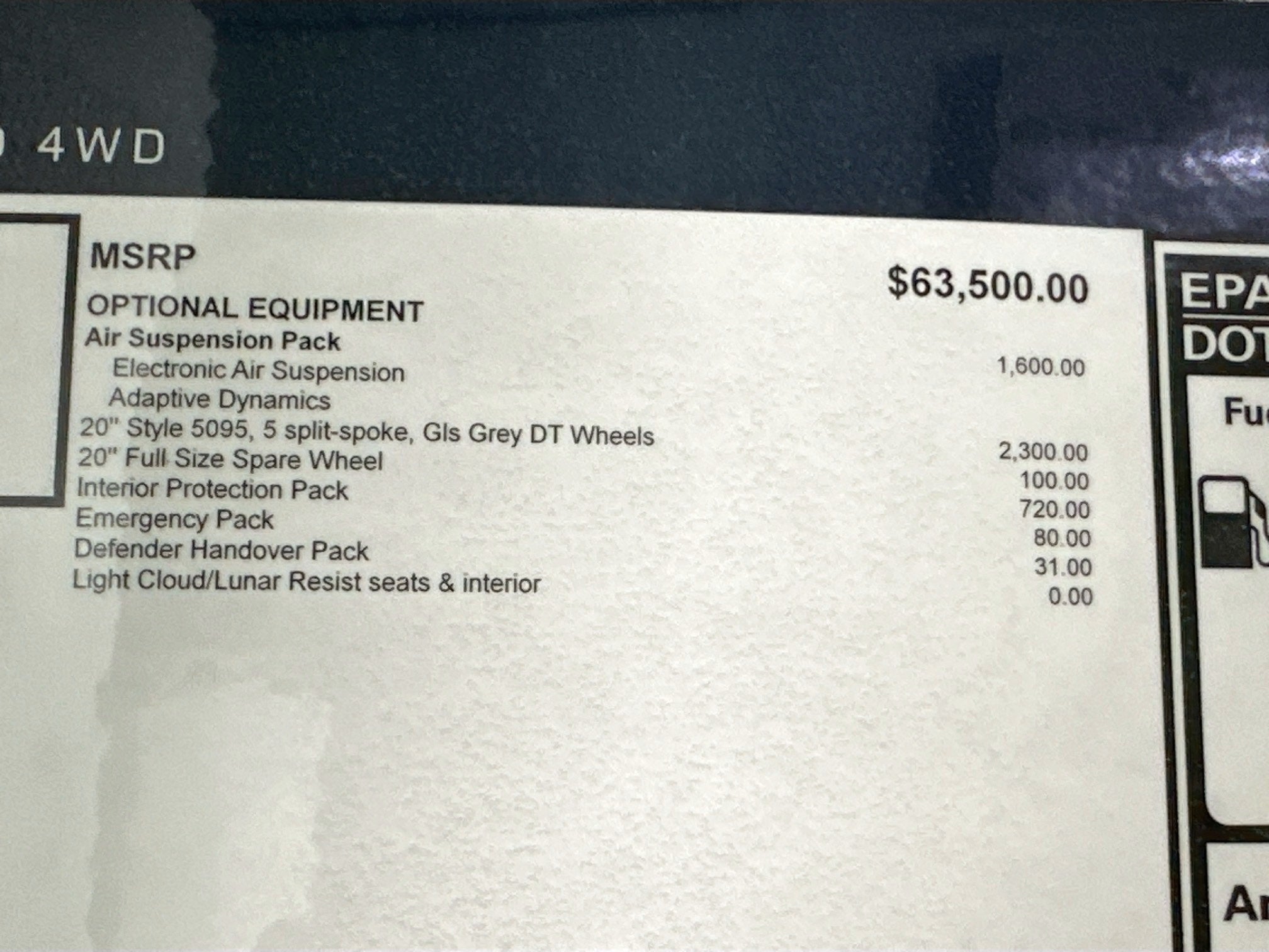 2026 Land Rover Defender 110 S