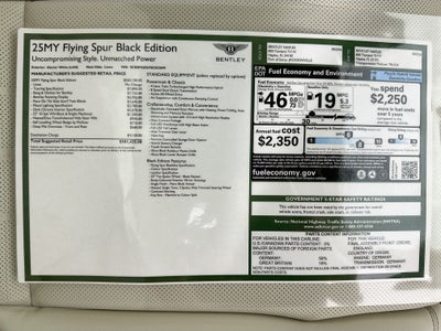 2025 Bentley Flying Spur Black Edition