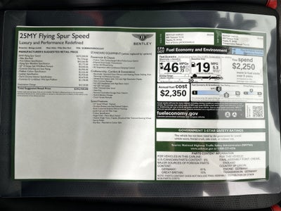 2025 Bentley Flying Spur Speed