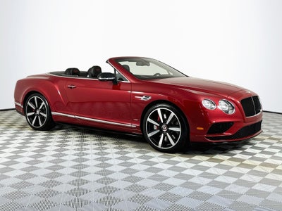 2017 Bentley Continental GTC V8 S