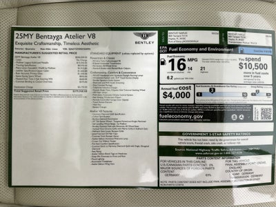 2025 Bentley Bentayga Atelier