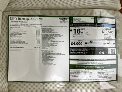 2025 Bentley Bentayga Azure