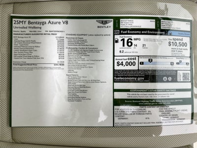 2025 Bentley Bentayga Azure