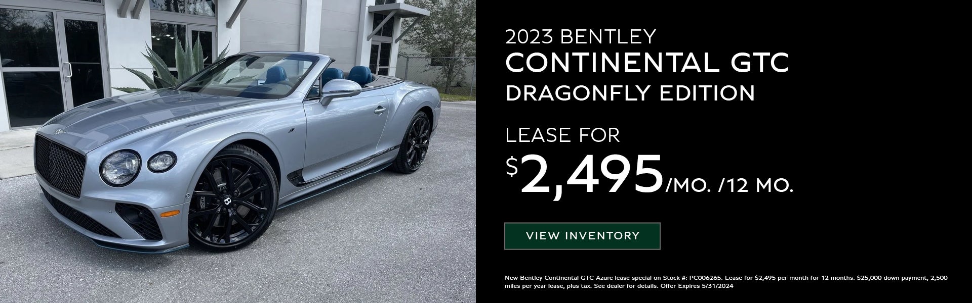 2023 Continental GTC