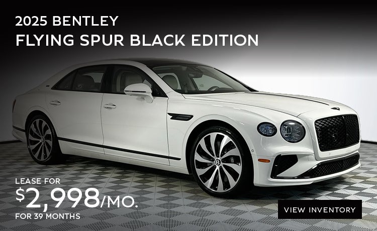 Bentley Flying Spur Black Edition