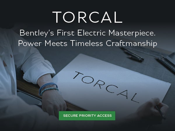 Torcal Bentley's First Electric Masterpiece